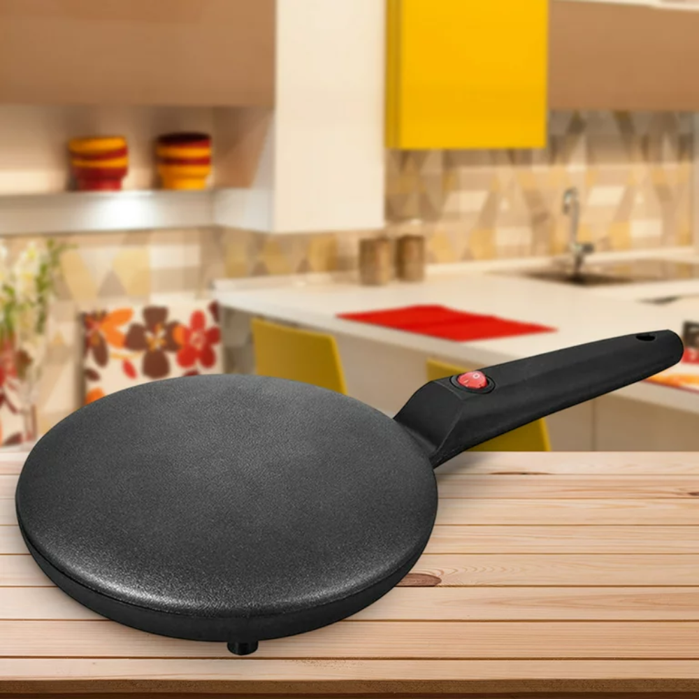 Crepera Eléctrica Pro: ¡Crepes Perfectos en Segundos!