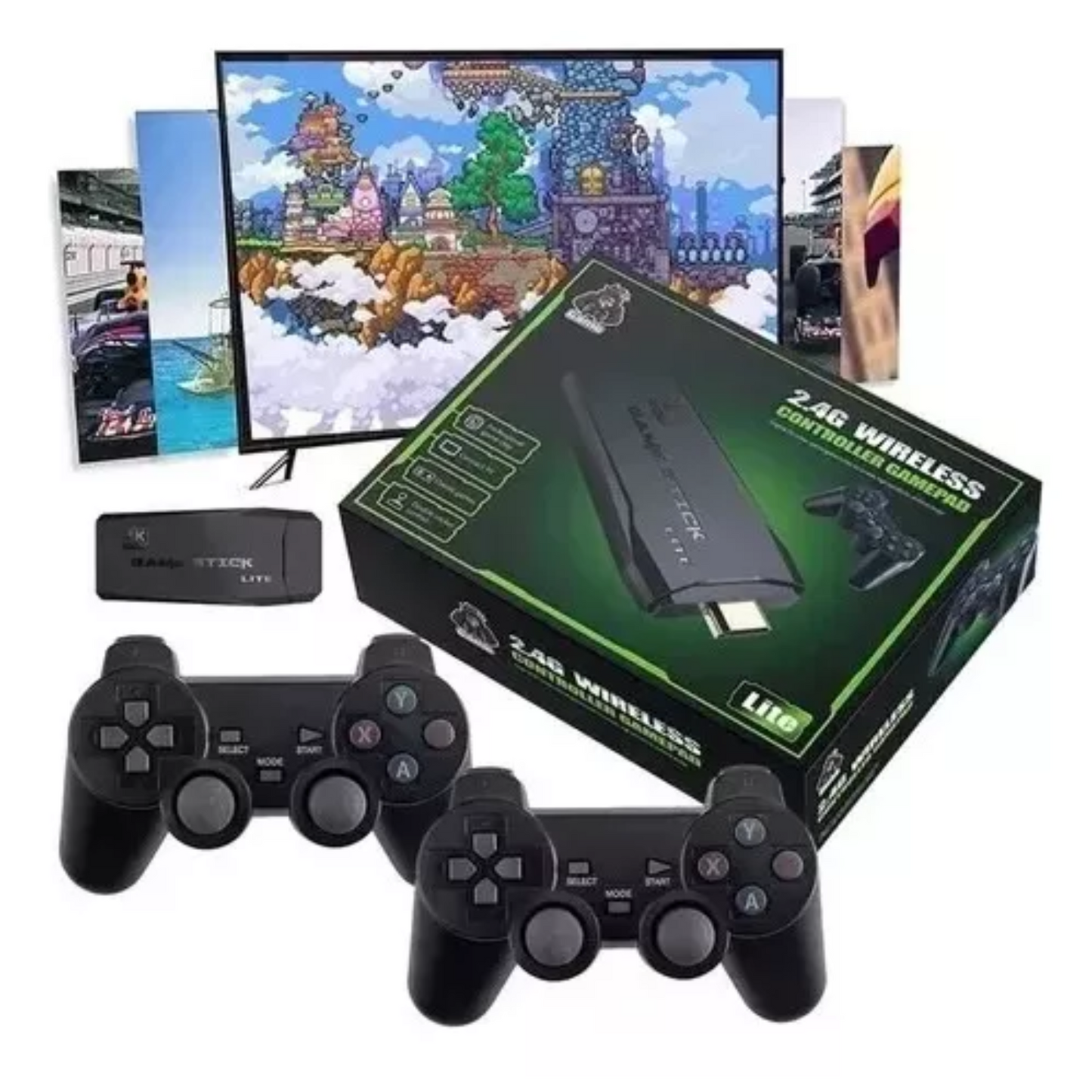 Consola Retro Stick 4K: ¡Más de 10,000 Juegos!